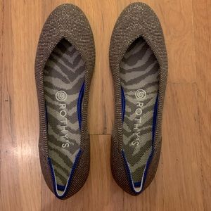 Rothy’s Twilight Metallic Flat